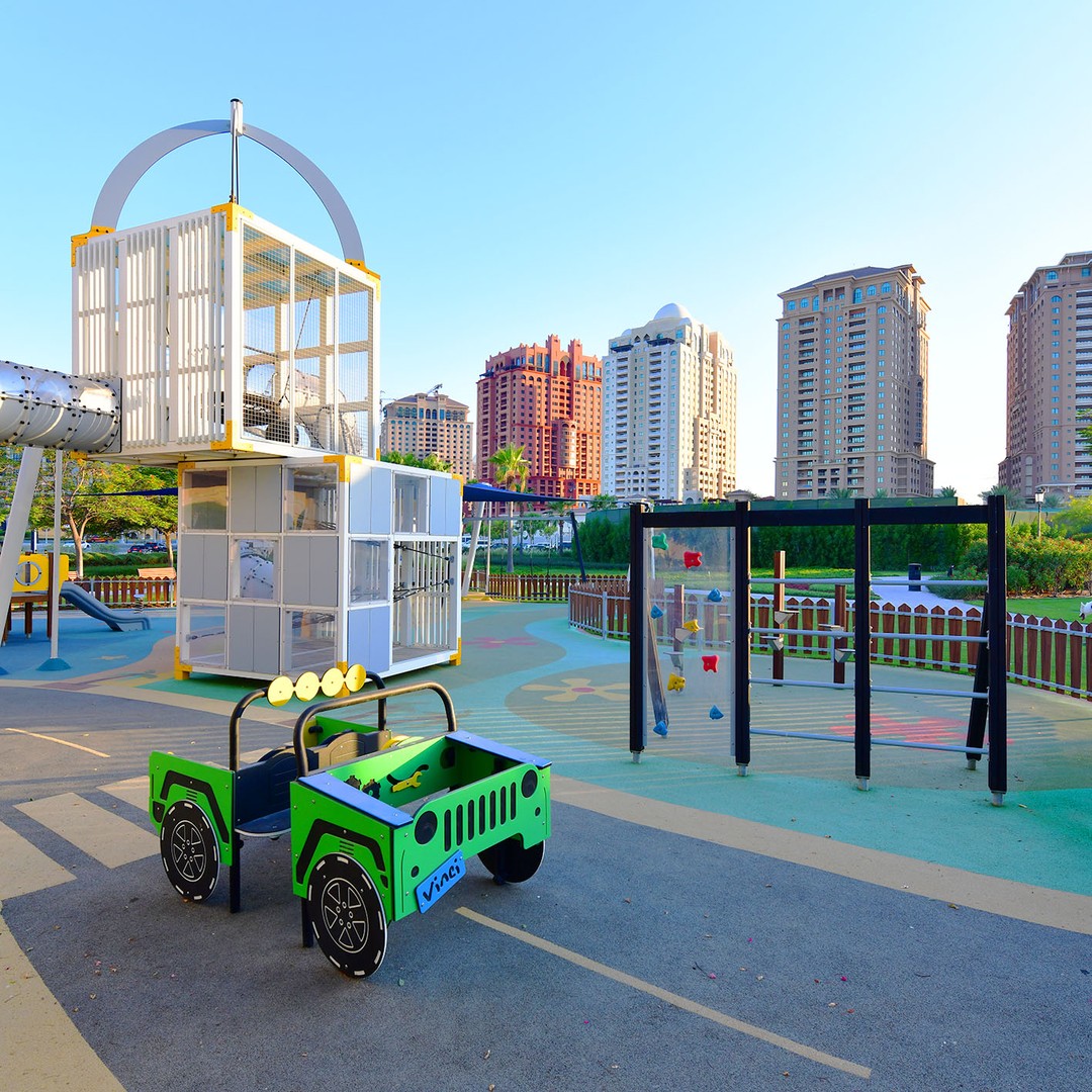 The Pearl in Qatar Playground